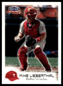 2000 Fleer Focus Mike Lieberthal Philadelphia Phillies #52 - Picture 1 of 2