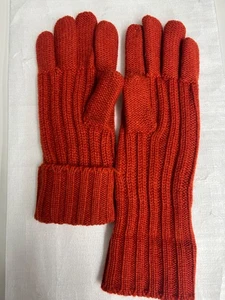 BRIONI 100% Kaschmir orange Handschuhe Größe M - Bild 1 von 9