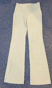 Athleta Girl Chit Chat High Rise Flare Pants Sage Green Size XL 14 - Picture 1 of 4