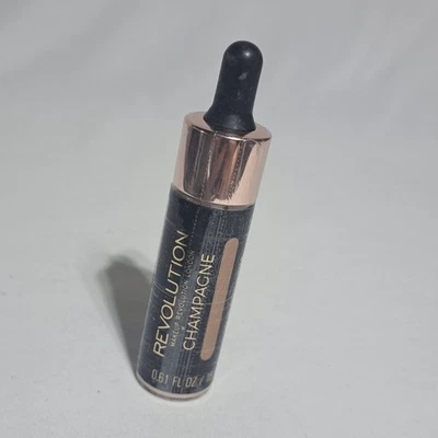NEW Sealed Makeup Revolution Liquid Highlighter Champagne 0.61 Oz - Image 1 of 4