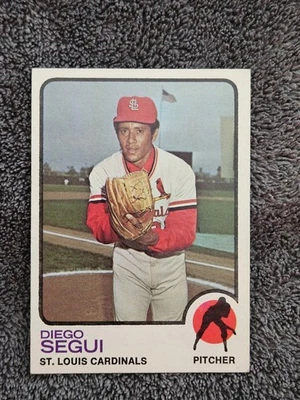 1973 Topps #383 Diego Segui - Image 1 of 2