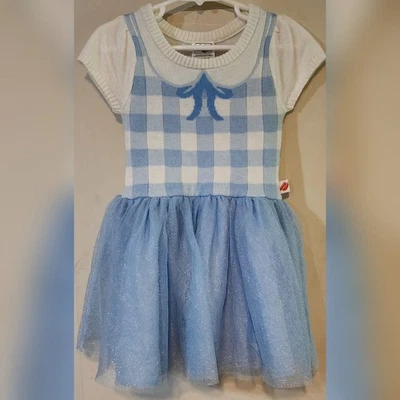 Wizard of OZ Toddler Girls Size 5 Cosplay Dress TuTu  Costume Halloween Blue  - Image 1 of 2