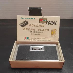 Vintage S. S. Kresge (Kmart) Focal Folding Opera Glass, 2.5 x 25mm Japan - Picture 1 of 15