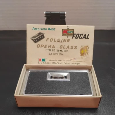 Vintage S. S. Kresge (Kmart) Focal Folding Opera Glass, 2.5 x 25mm Japan - Image 1 of 4