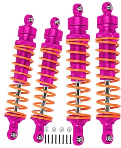 1/10 Big Bore RC Shock for Slash, Stampede, Hoss, Rustler 4WD Vehicles - 4PCS... - Picture 1 of 7