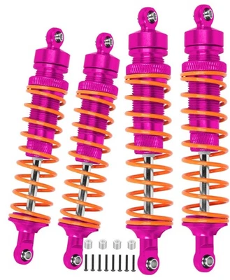 1/10 Big Bore RC Shock for Slash, Stampede, Hoss, Rustler 4WD Vehicles - 4PCS... - Image 1 of 4