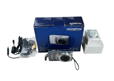 Olympus Stylus 7010 12.0MP Camera 7x Optical Zoom Battery Charger Tested Works - Image 1 of 4