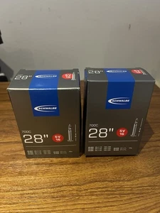 2 X Valvola Presta Schwalbe SV16 Tubo Interno 700c x 28/32c Bicicletta Bici 40mm - Foto 1 di 1