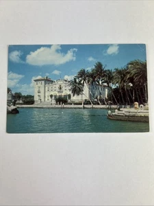 Viscaya Miami Florida Vintage Postcard Former Deleting Estate - Picture 1 of 2