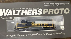 Walthers Proto HO Scale #920-42150 EMD GP35 PHII ATSF/Santa Fe #1409 w/DCC CC - Picture 1 of 5