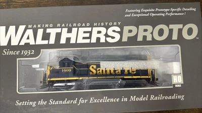 Walthers Proto HO Scale #920-42150 EMD GP35 PHII ATSF/Santa Fe #1409 w/DCC CC - Image 1 of 4