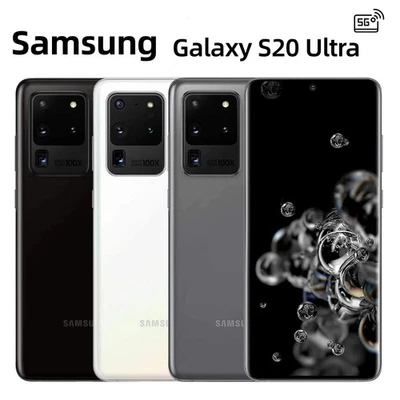 Neu Samsung Galaxy S20 Ultra 5G-128GB-108MP G988U Smartphone Handys Ohne Vertrag