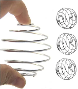 3 Stück Edelstahl Shaker Kugel Draht Schneebesen Shaker Mixer Mixkugel Tasse Mischung  - Bild 1 von 12