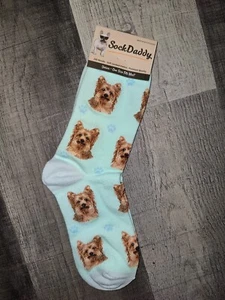 Yorkie Pet Lovers Dog Sock Daddy Unisex Socks One Size - Picture 1 of 1