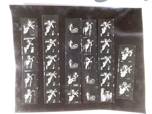 Deep Purple Photo Contact Sheet Blackmore Rare Unseen Stamped circa 1969 #1 - Picture 1 of 18