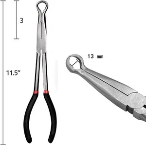11inch Electrical Disconnect Long Spark Plug- Removal Pliers for Car Connectors - Bild 1 von 6