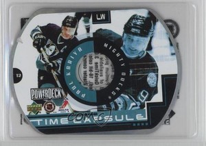 1999-00 Upper Deck Power Deck Time Capsule Paul Kariya #T2 HOF