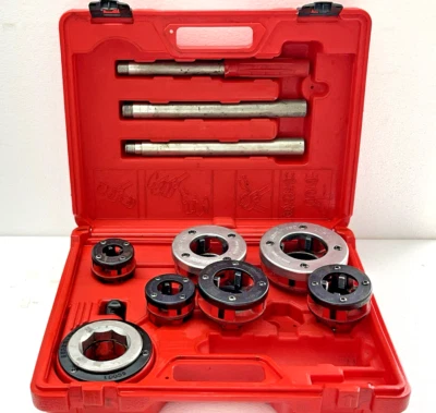 Super Ego BSPT Pipe Threader Set With Carrying Case - Image 1 of 4