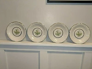 4 Saucer Set Lilly by ROYAL HEIDELBERG Never Used - Picture 1 of 8