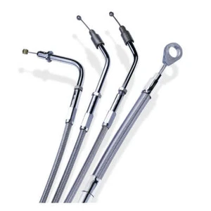 Barnett Moto Motorcycle Motorbike Throttle Cable For 2007 FLHR-SE (NU) Braided - Picture 1 of 2