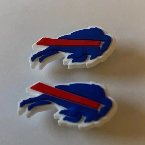 5 pair, Buffalo Bills Shoe Charm Set, 10 total pieces Cover