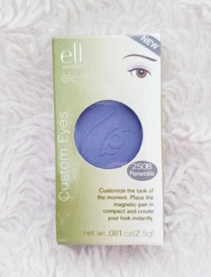 ELF e.l.f. Elements Custom Eyes eyeshadow 2508 PERIWINKLE .081 oz 2.5 g NEW NIB - Image 1 of 4
