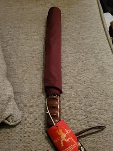 Burgundy New Revolution Umbrella And Case KODA Kentucky Organ Donors Affiliates - Picture 1 of 6
