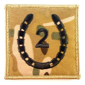 toppa gancio brigata ricamata dirompente multicam dpm esercito britannico 2° segnale - Foto 1 di 3