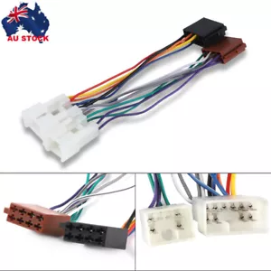 Arnés de cableado ISO Enchufe de radio estéreo Conector de cableado Adaptador para Toyota - Imagen 1 de 12