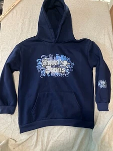 Raro 90s JNCO Jeans Calaveras Pullover Sudadera con Capucha Negro Para Hombre Talla Grande - Imagen 1 de 8