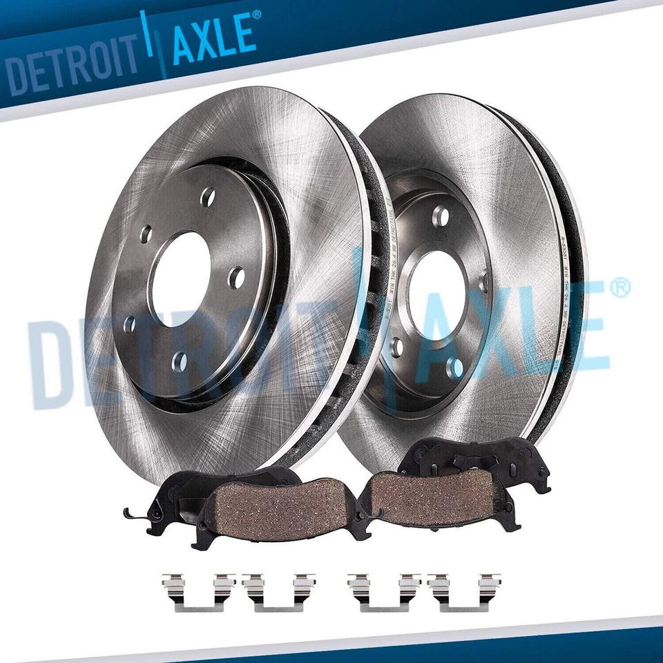 Front Disc Rotors Brake Pads for Chevy Cobalt HHR Malibu Pontiac G5 G6 Pursuit - Image 1 of 4