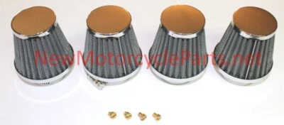 KIT FILTRO POD y JET KAWASAKI Z1 -900 '73-'75 28mm Mikuni Carb ~MEJOR CALIDAD Foto 1 de 4