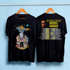 Elton John Tour Farewell Yellow Brick Road T-Shirt Shirt 2022 Final Concert 2023