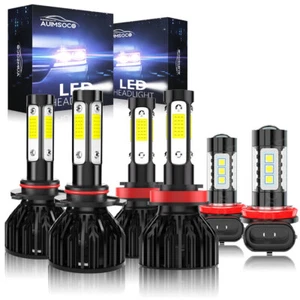 9005 H11 H11 LED Headlight Bulbs Combo 6x For Lexus IS350 2010-2015 Super Bright - Picture 1 of 15