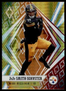 2020 Panini Phoenix Fire Burst #1 JuJu Smith-Schuster Steelers Fußball ID: 30184 - Bild 1 von 2