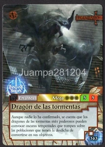 DRAGON DE TORMENTAS #363 CROMO FANTASY RIDERS 3 EL RESURGIR DE LOS DRAGONES 2021 - Picture 1 of 2