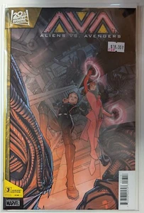 Aliens vs. Avengers #3 (2025 1:25 Pete Woods Incentive Variant Marvel Comics) NM - Picture 1 of 5