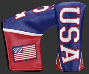 BRAND NEW IN BAG SCOTTY CAMERON 2018 US OPEN THE PATRIOT HEADCOVER !! RARE!! - Picture 1 of 5