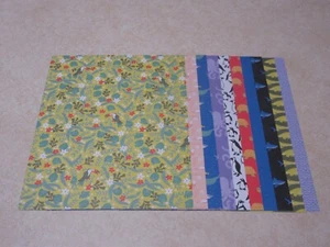 8.5" x 11" PARK LANE PAPER - ASSORTED NATURE PRINTS #4 - 10 SHEETS - Picture 1 of 11