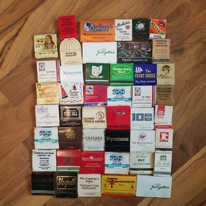 Lot Collection Matchbooks Motel Restaurants Bars Hotel Insurance Oh Boy VTG - Picture 1 of 3