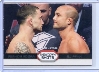 2011 Topps UFC Moment of Truth Showdown Shots Frankie Edgar VS BJ Penn - Image 1 of 3