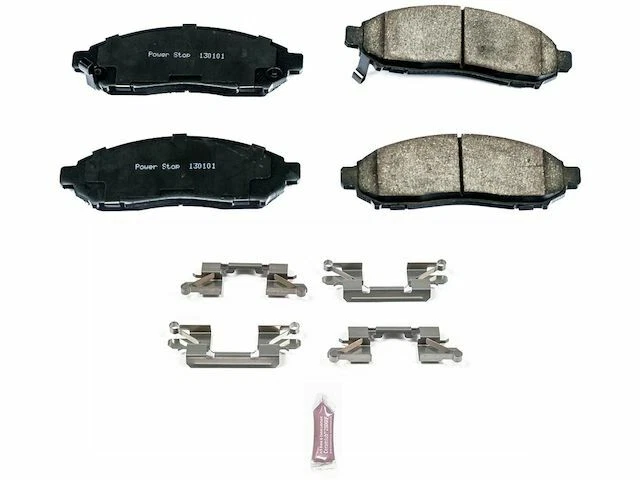 Kit de pastillas de freno de disco delanteras y herrajes para Nissan NV200 2013-2017 52YKRF Foto 1 de 1