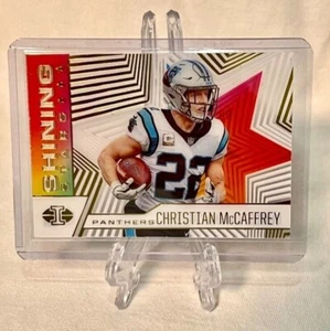 2021 Illusions Shining Stars Red Christian McCaffrey #SS-4 Panthers SP - Picture 1 of 2