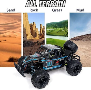 WOWRC 9303 RC Truck 1/18 Scale 4WD RC Monster Truck 40KM/h Drift High Speed - Picture 1 of 7