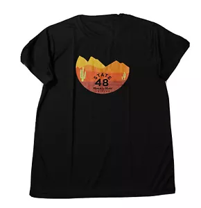 Maglietta Grafica State 48 Marathon Shirt Uomo XLarge Rock N Roll Arizona Runner Tee - Foto 1 di 3