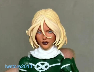 1:6 1:12 1:18  Head Sculpt Rogue Anna MarieFor 12" 6" Female Action Figure Body - Image 1 of 4