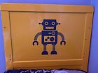 Cosatto 3-in-1 Cot Bed, Robot-themed, yellow 