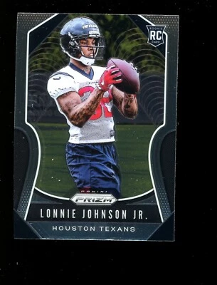 2019 Prizm #396 Lonnie Johnson Jr. Houston Texans RC Rookie Card Qty - Image 1 of 2