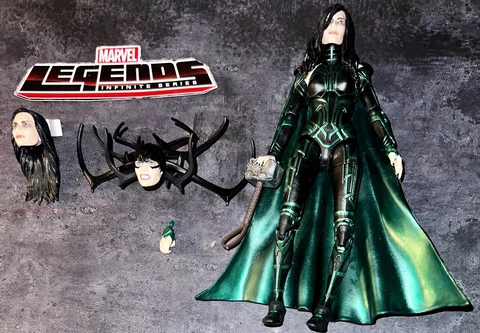 Marvel Legends Studios 10 Years Thor Ragnarok Skurge 2 Pack Series Hela Figure Cover