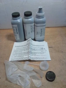 NOS 2 tóneres TonerKing 65 g cada uno + botella extra con aplicación. Tapa para Lexmark y Samsung - Imagen 1 de 7